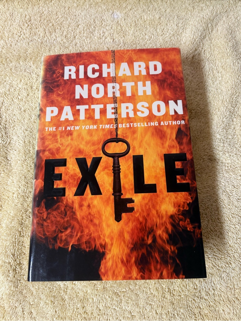 Richard North Patterson Exile Signed Hardcover First Edition Thriller